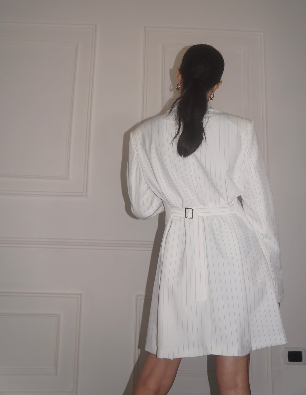 Abito/Blazer Gessato