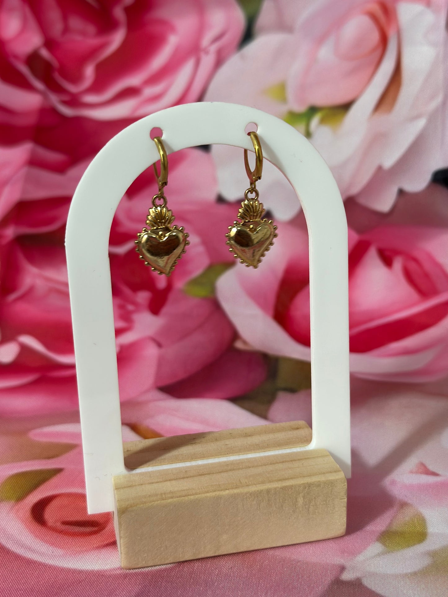 Orecchini sacro cuore