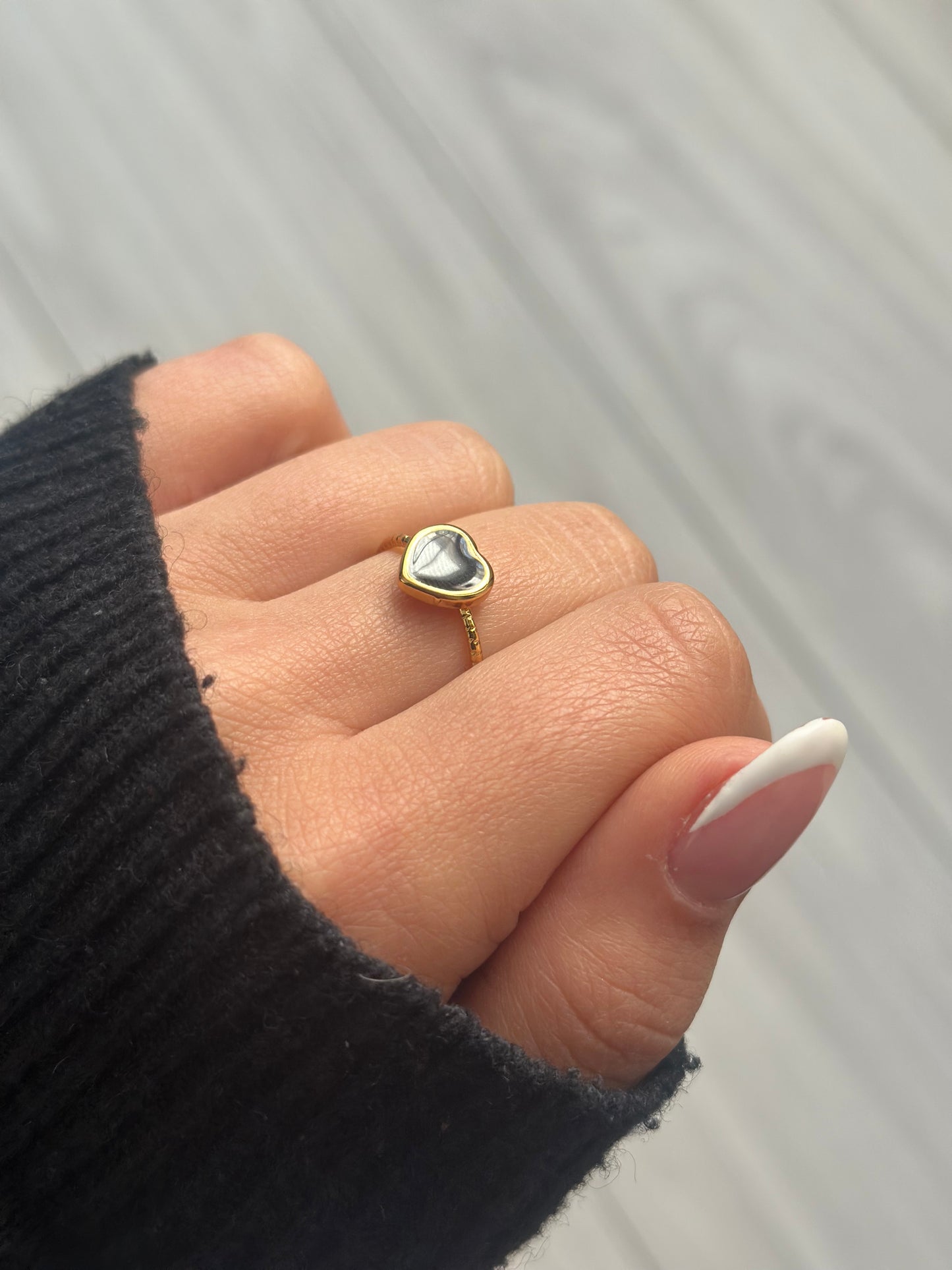 Anello heart colour