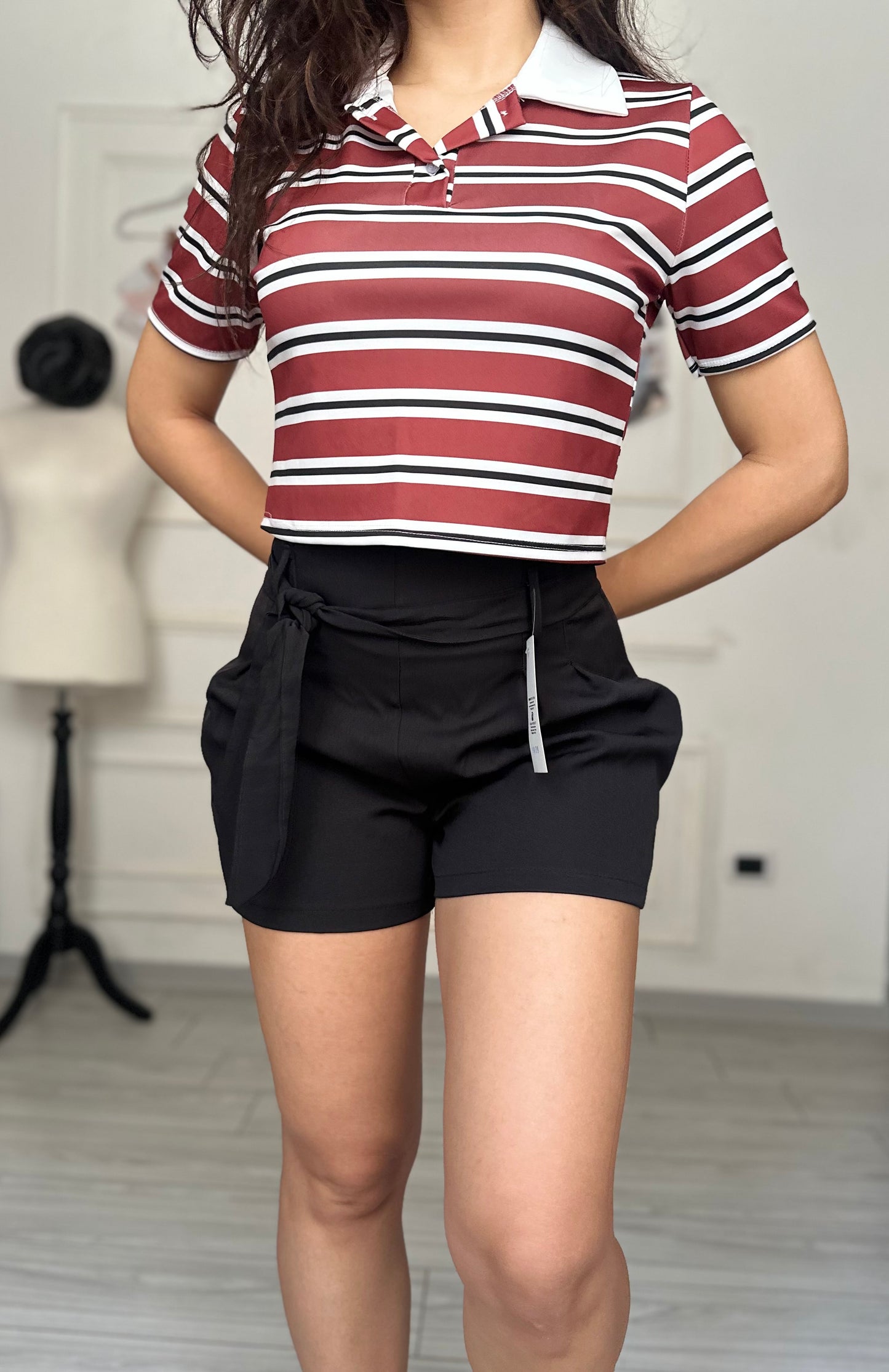 T-shirt crop