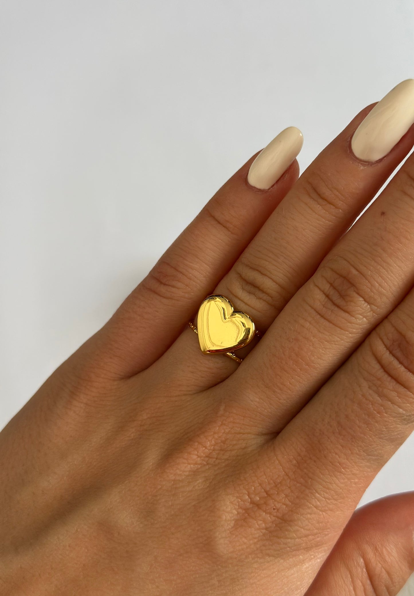 Anello heart big