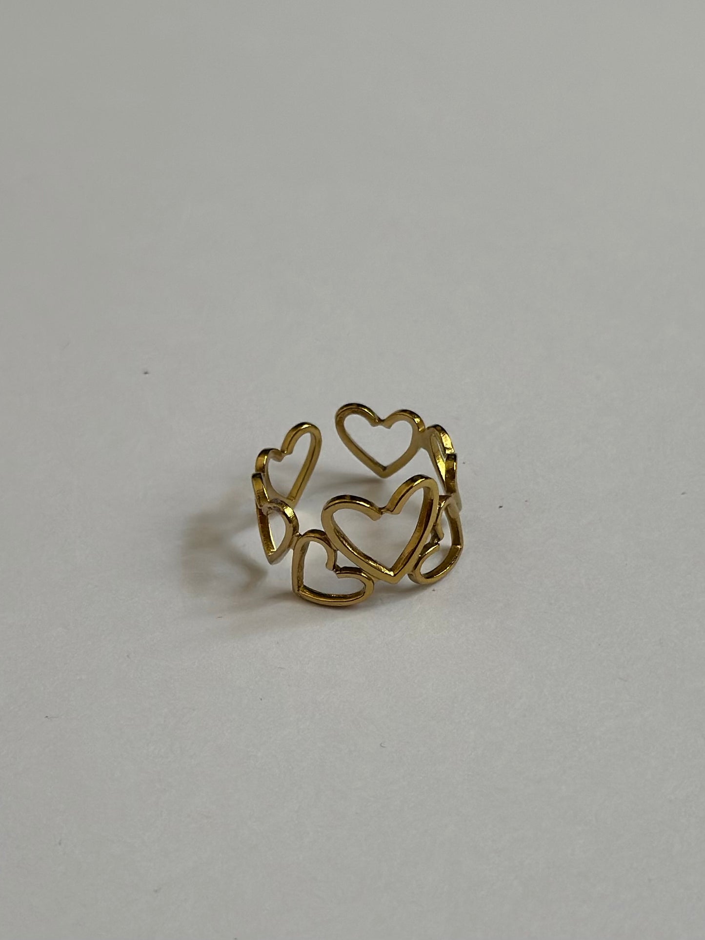 Anello heart style