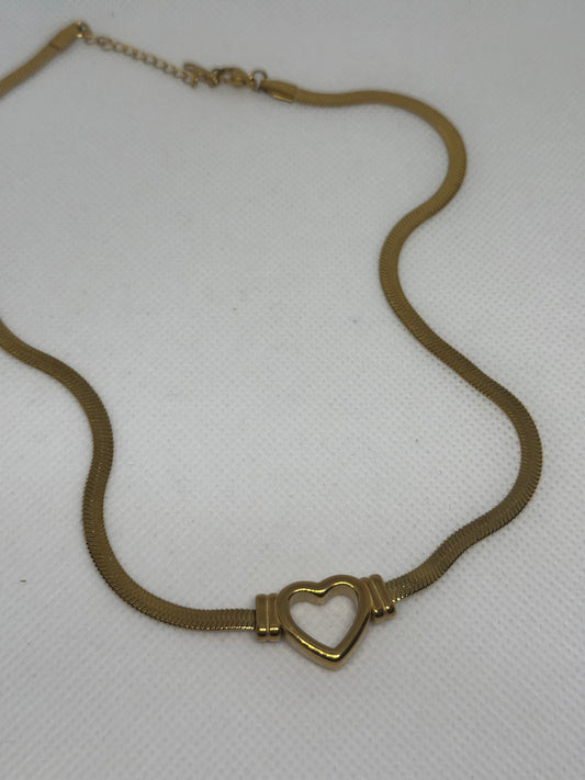 Collana Heart Gold
