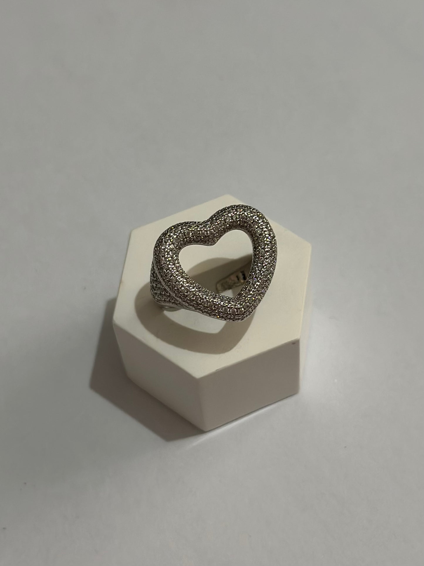 Anello heart big