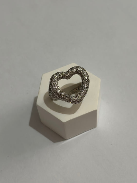 Anello heart big