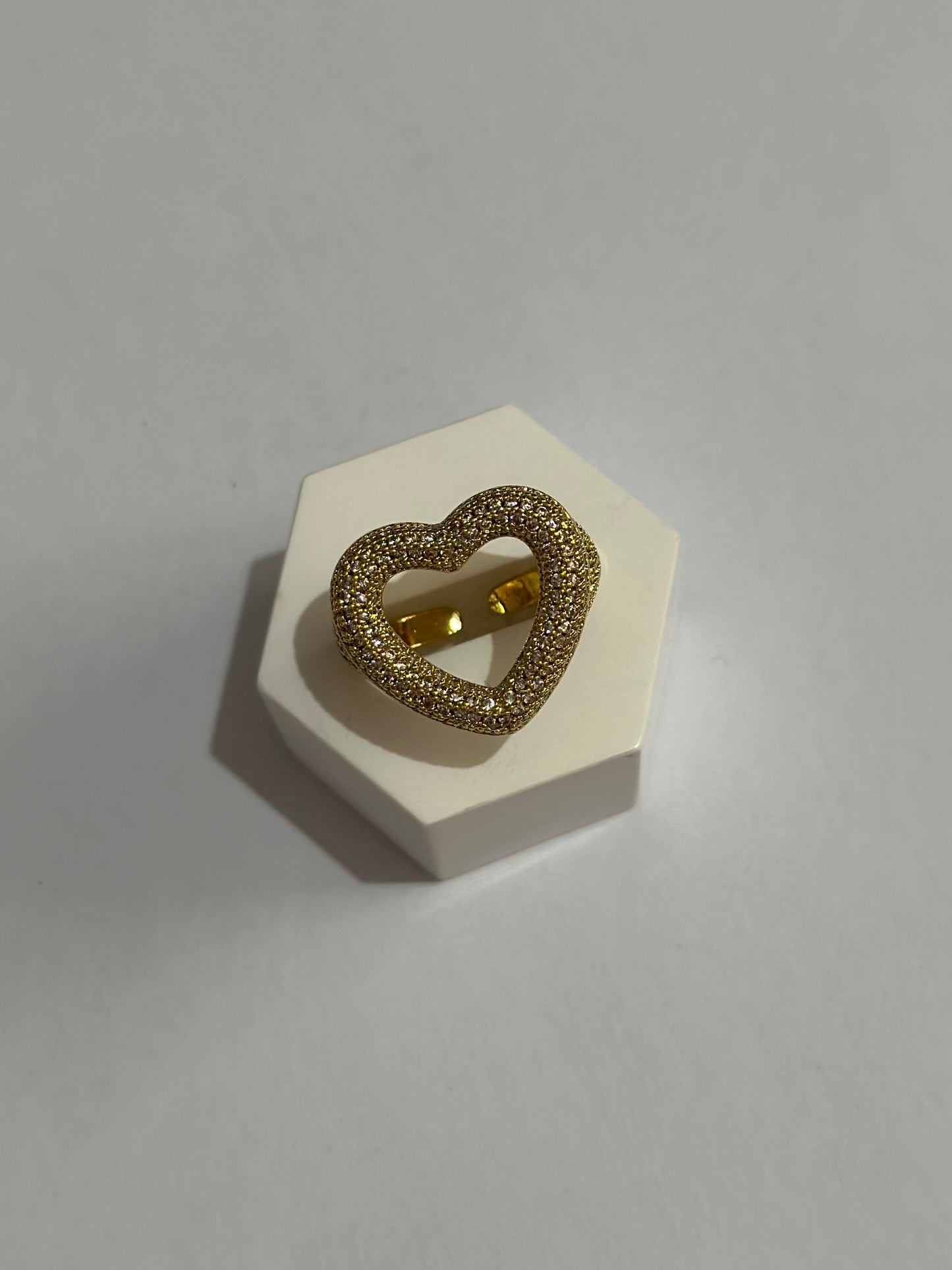 Anello heart big