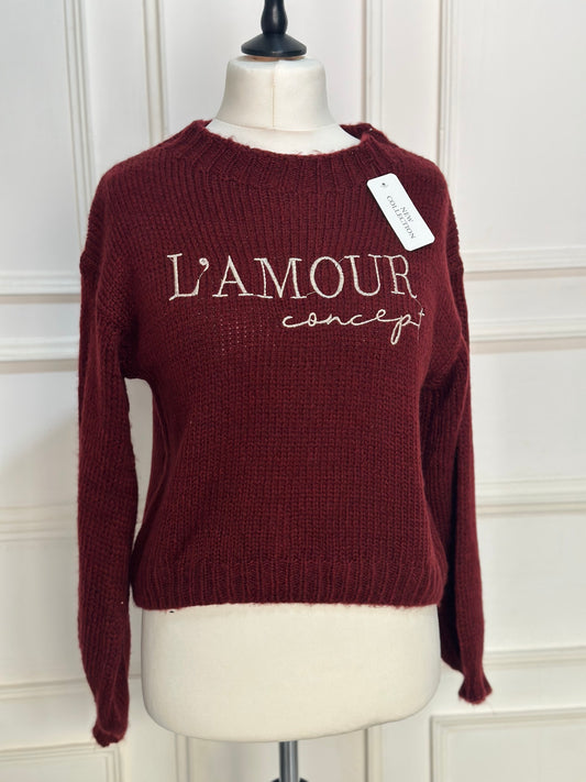 Maglione l’amour concept