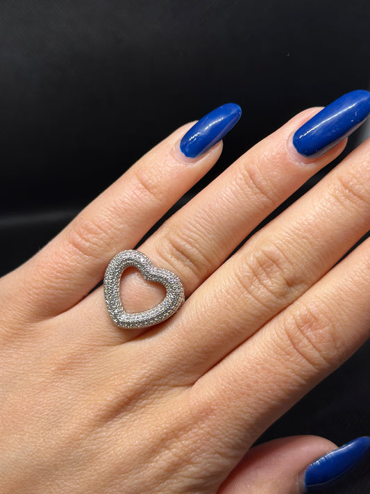 Anello heart big