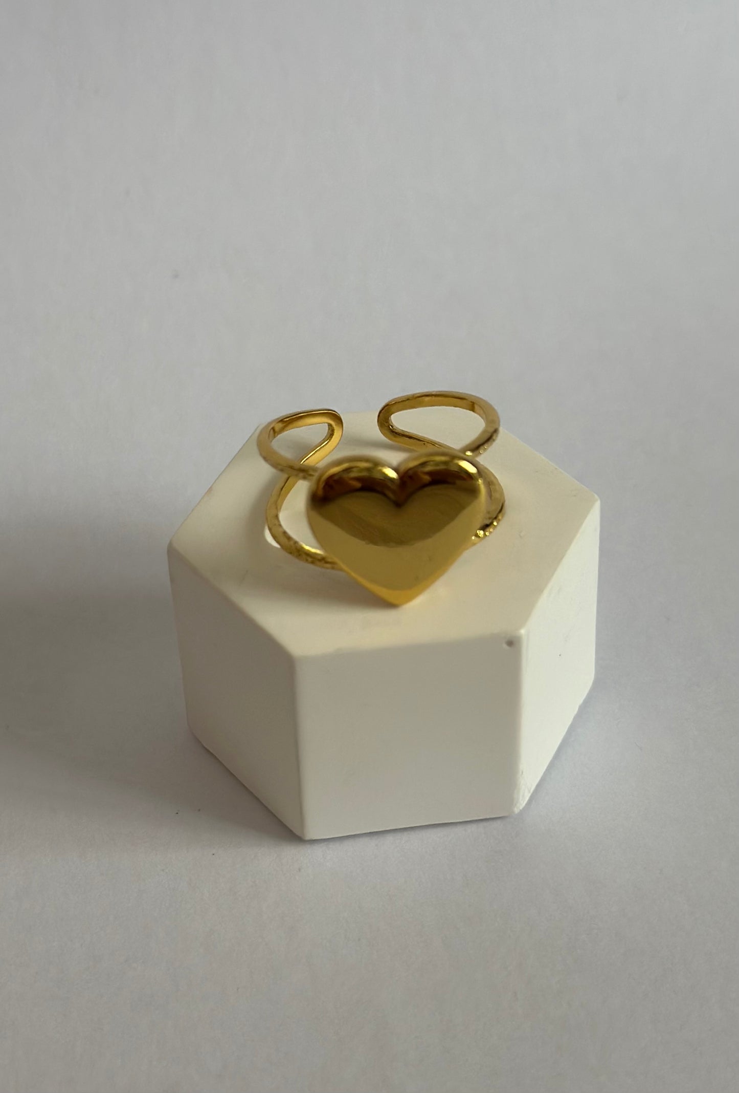 Anello heart big