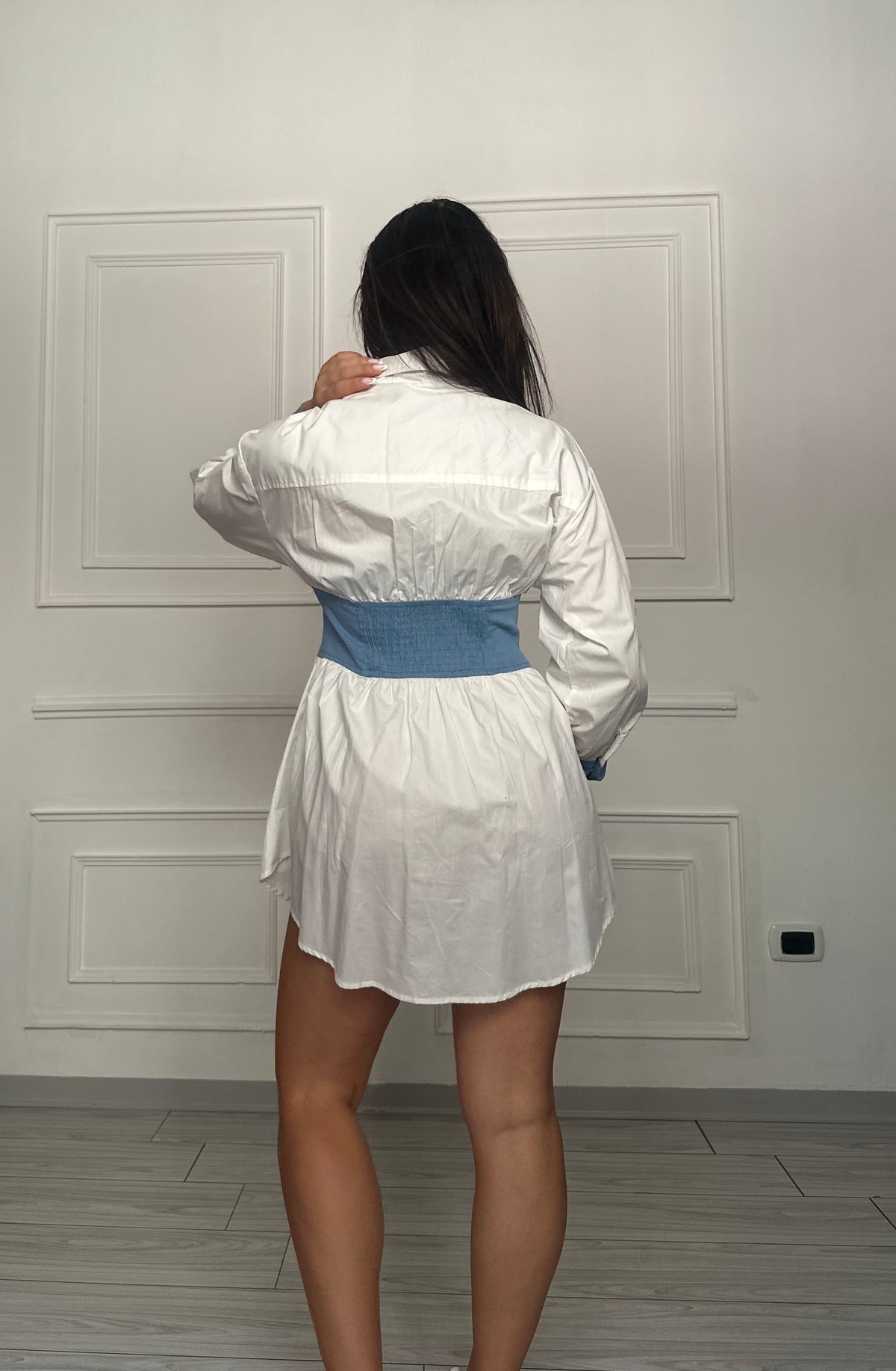 Abito camicia dual