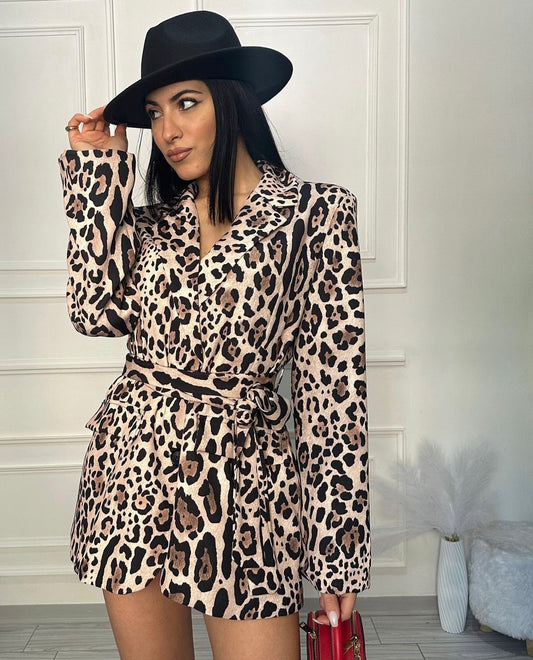 Blazer Animalier