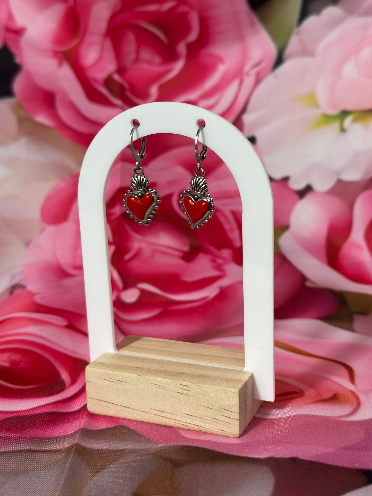 Orecchini sacro cuore