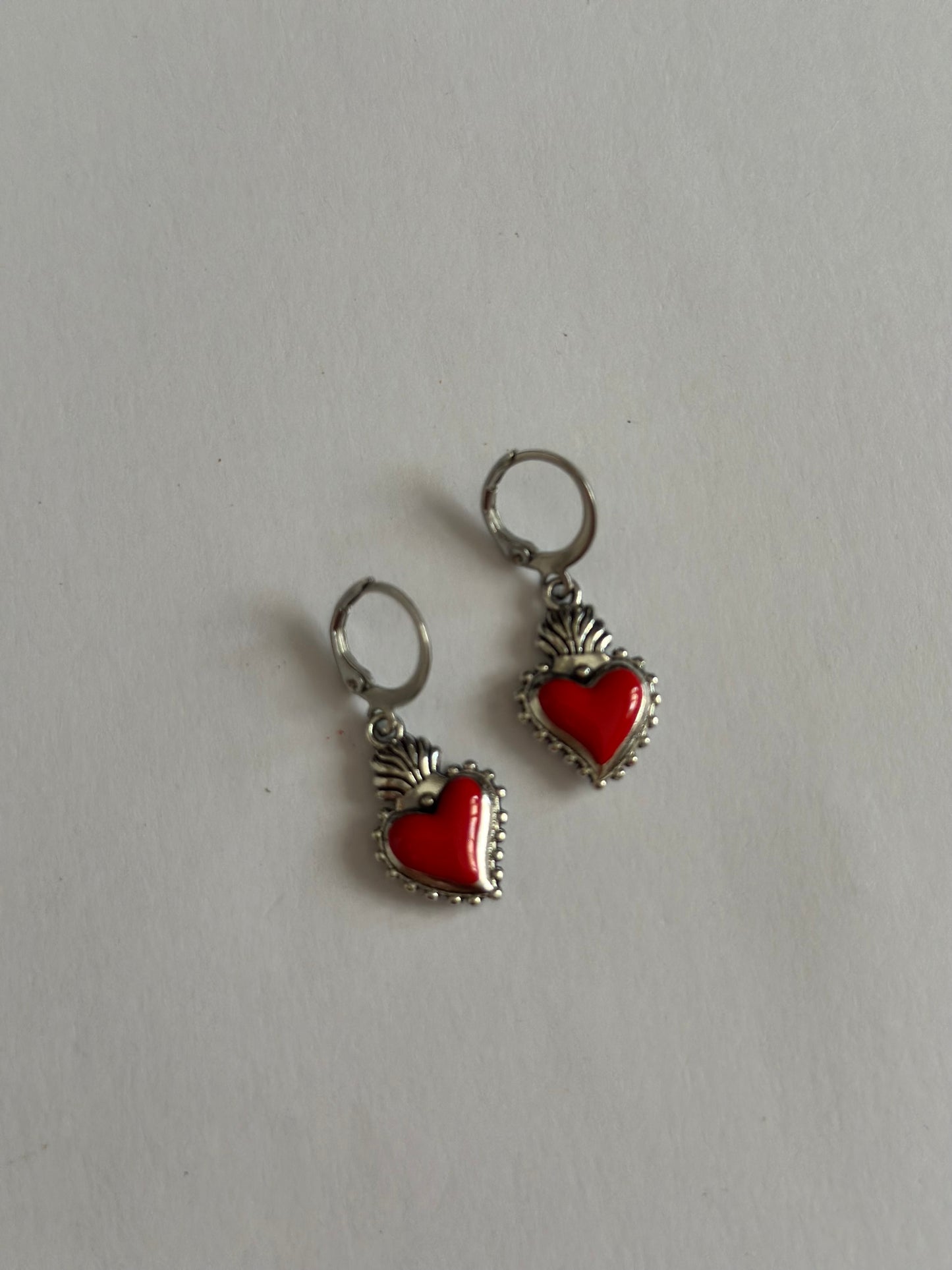 Orecchini sacro cuore
