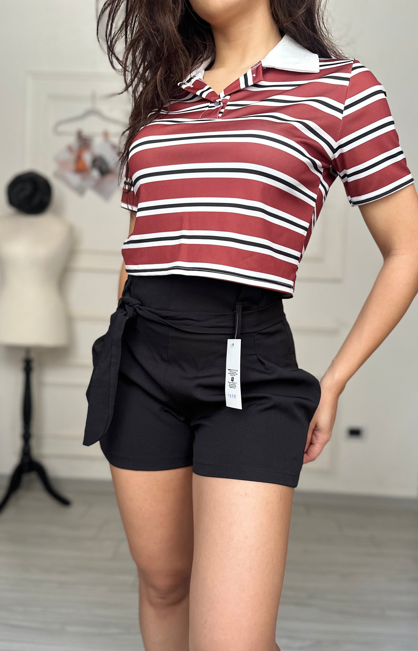 T-shirt crop