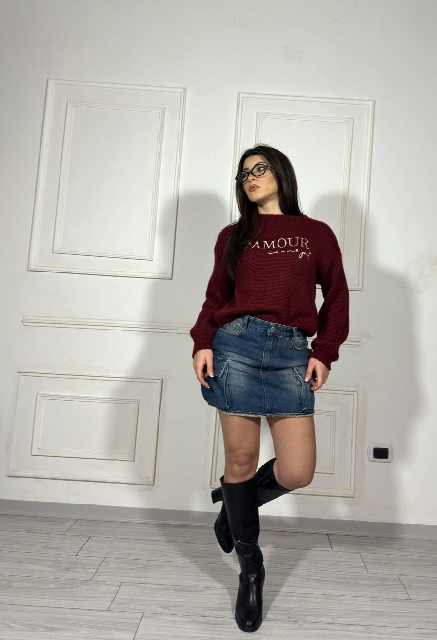 Maglione l’amour concept