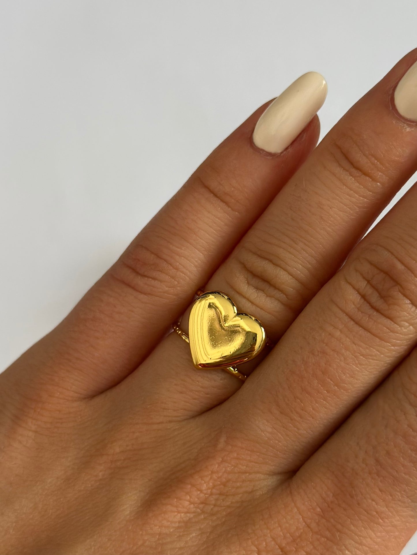 Anello heart big