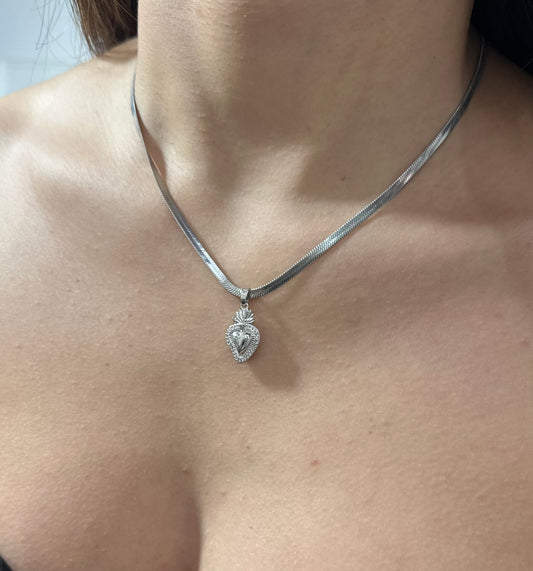 Collana sacro cuore