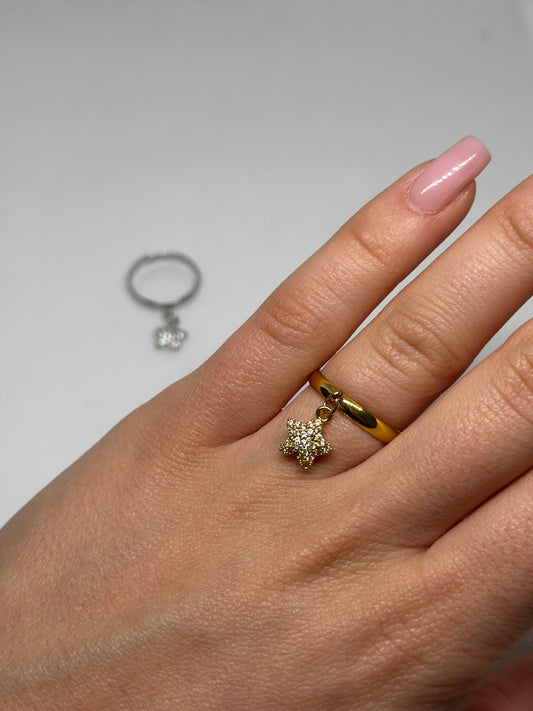 Anello stars charme