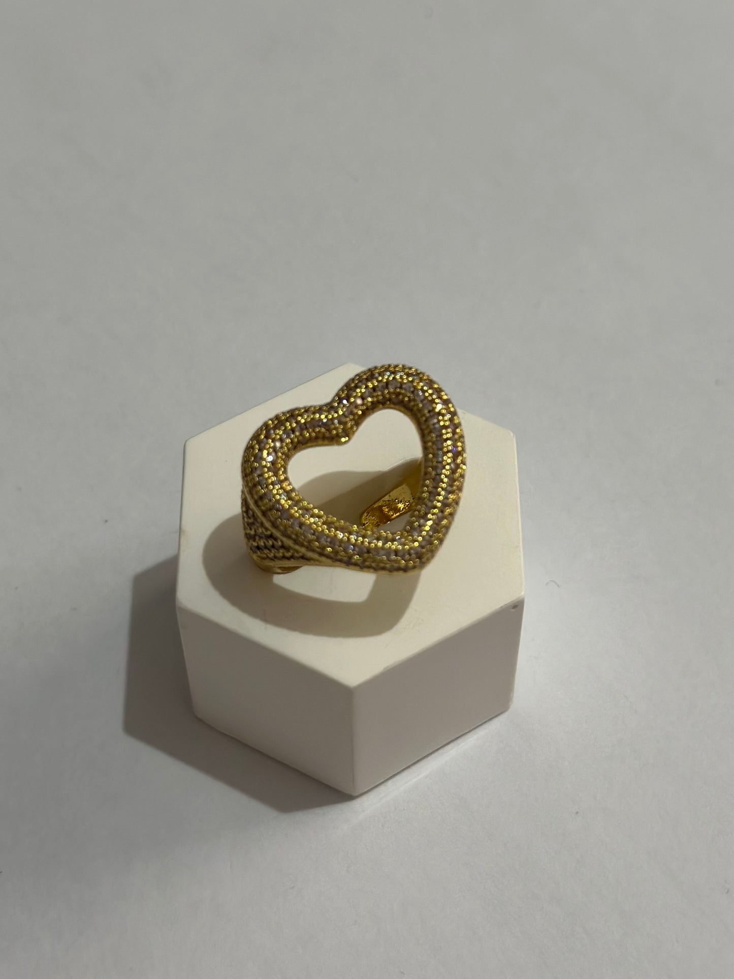 Anello heart big