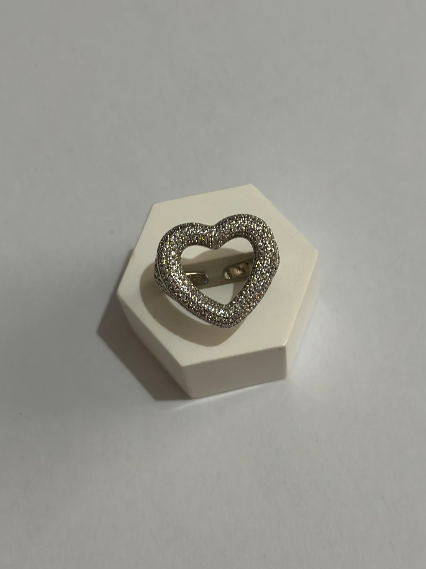Anello heart big