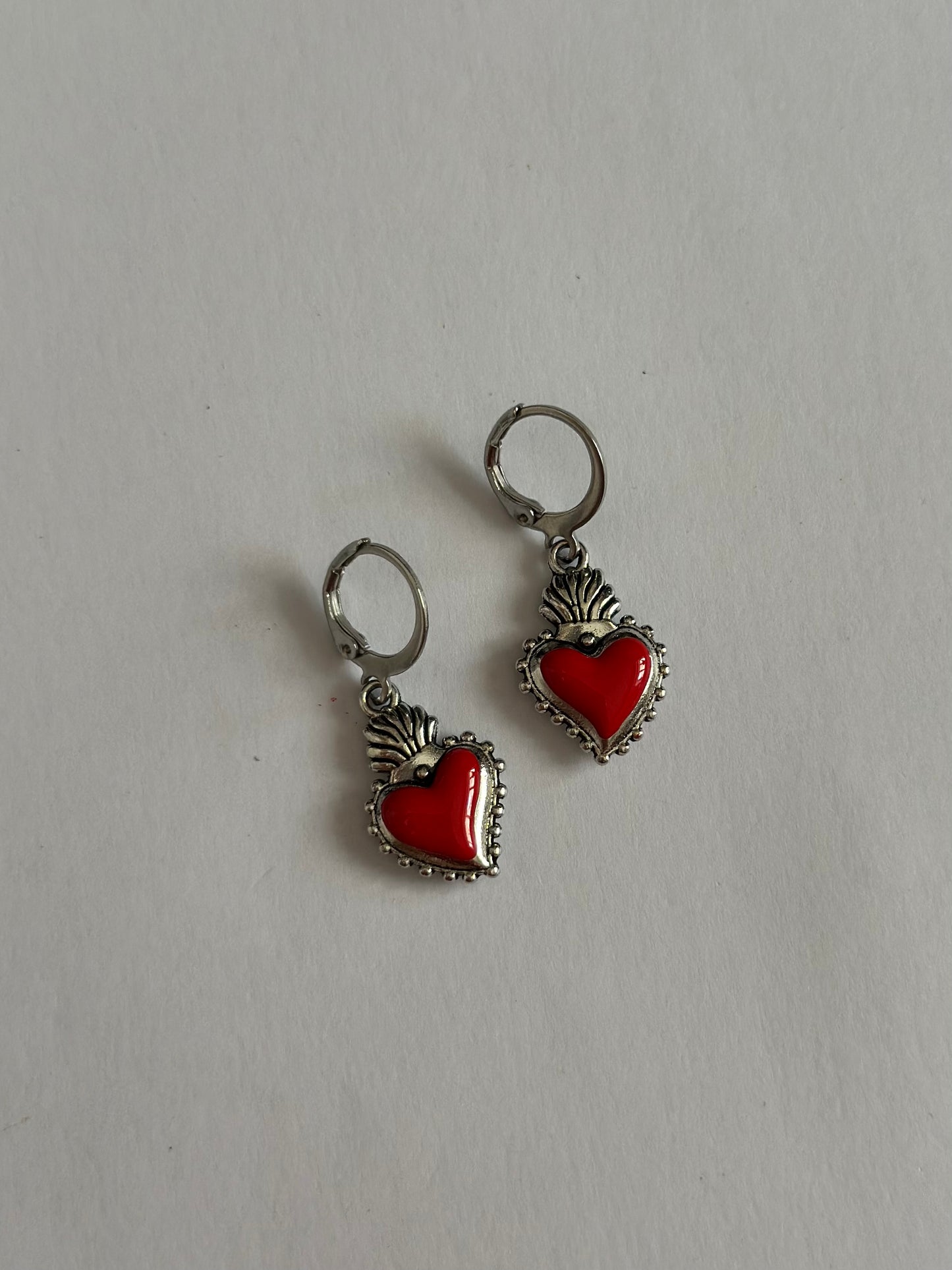 Orecchini sacro cuore