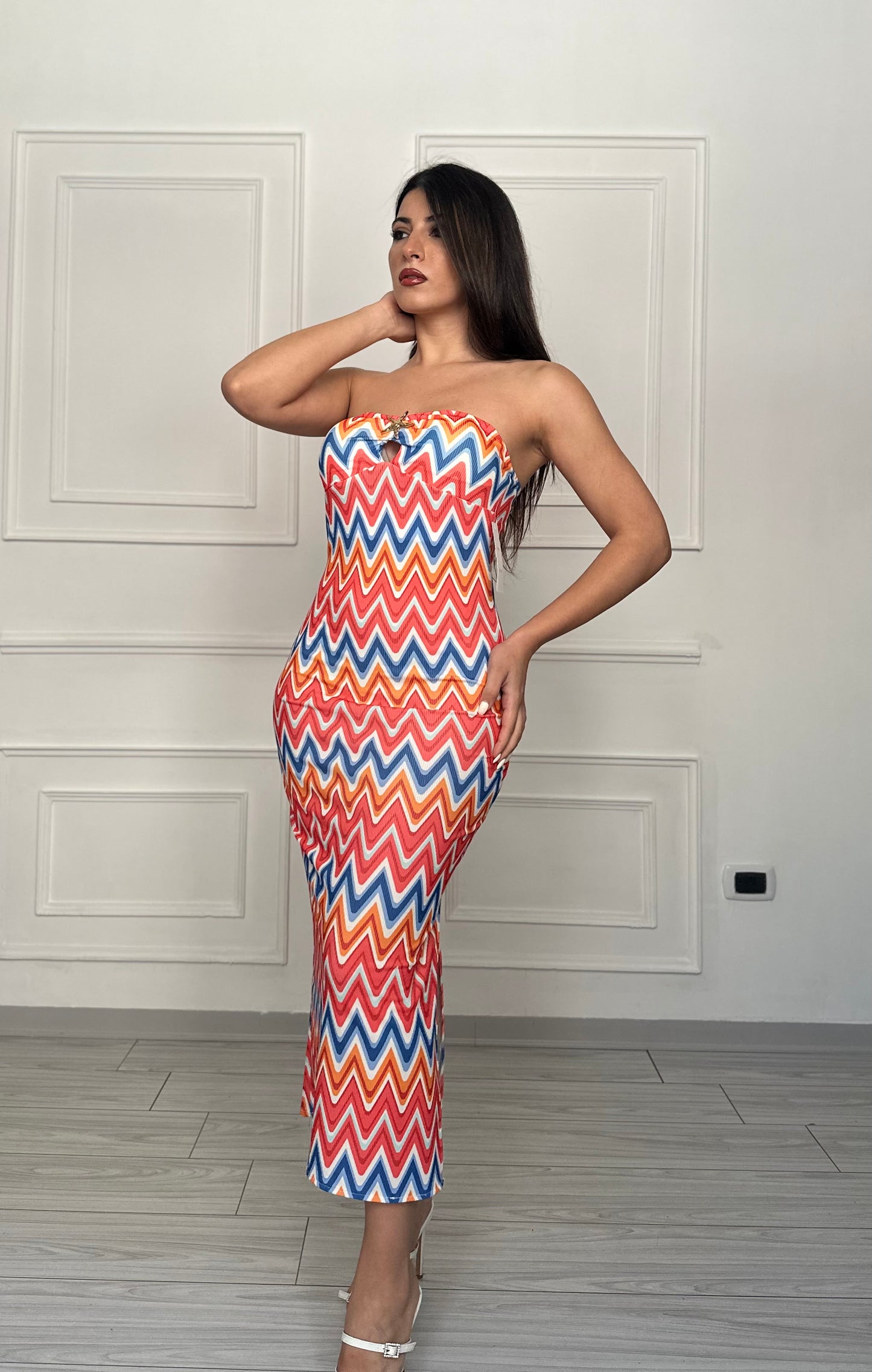 Dress fantasy orange