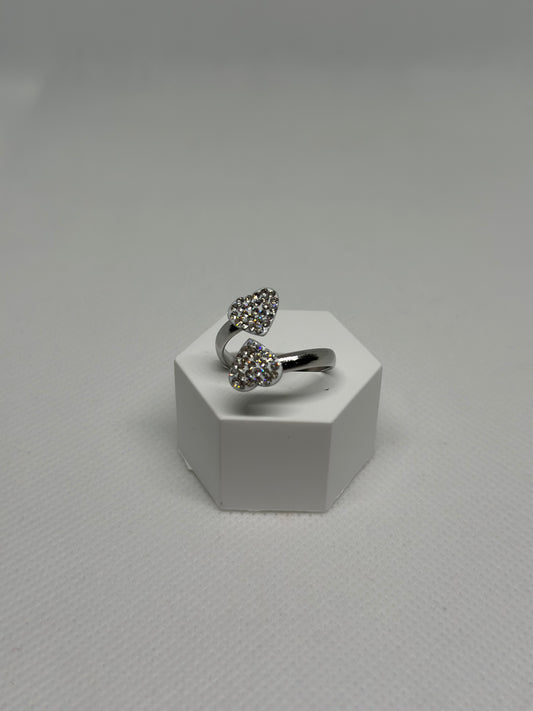 Anello Heart Double
