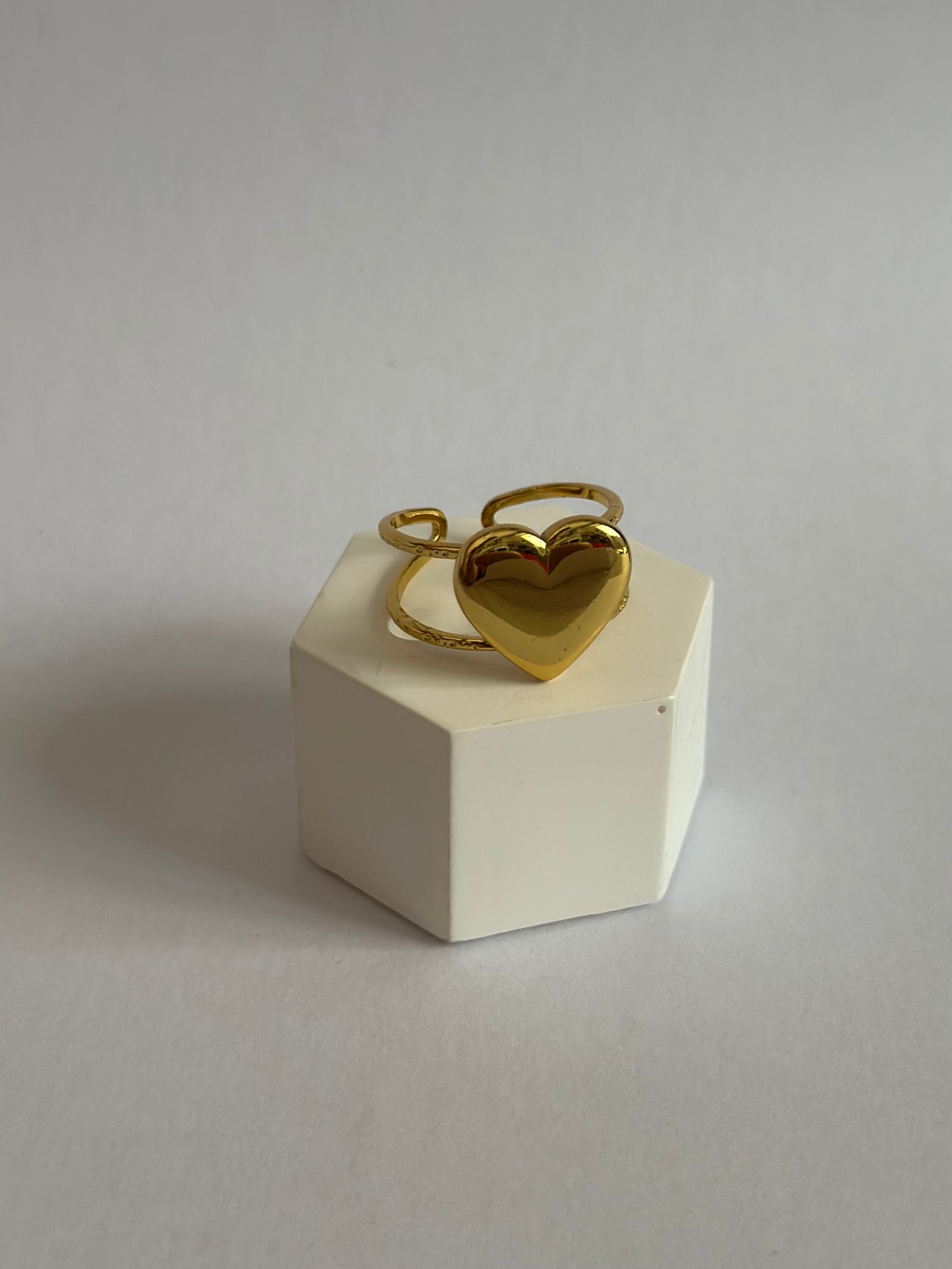 Anello heart big