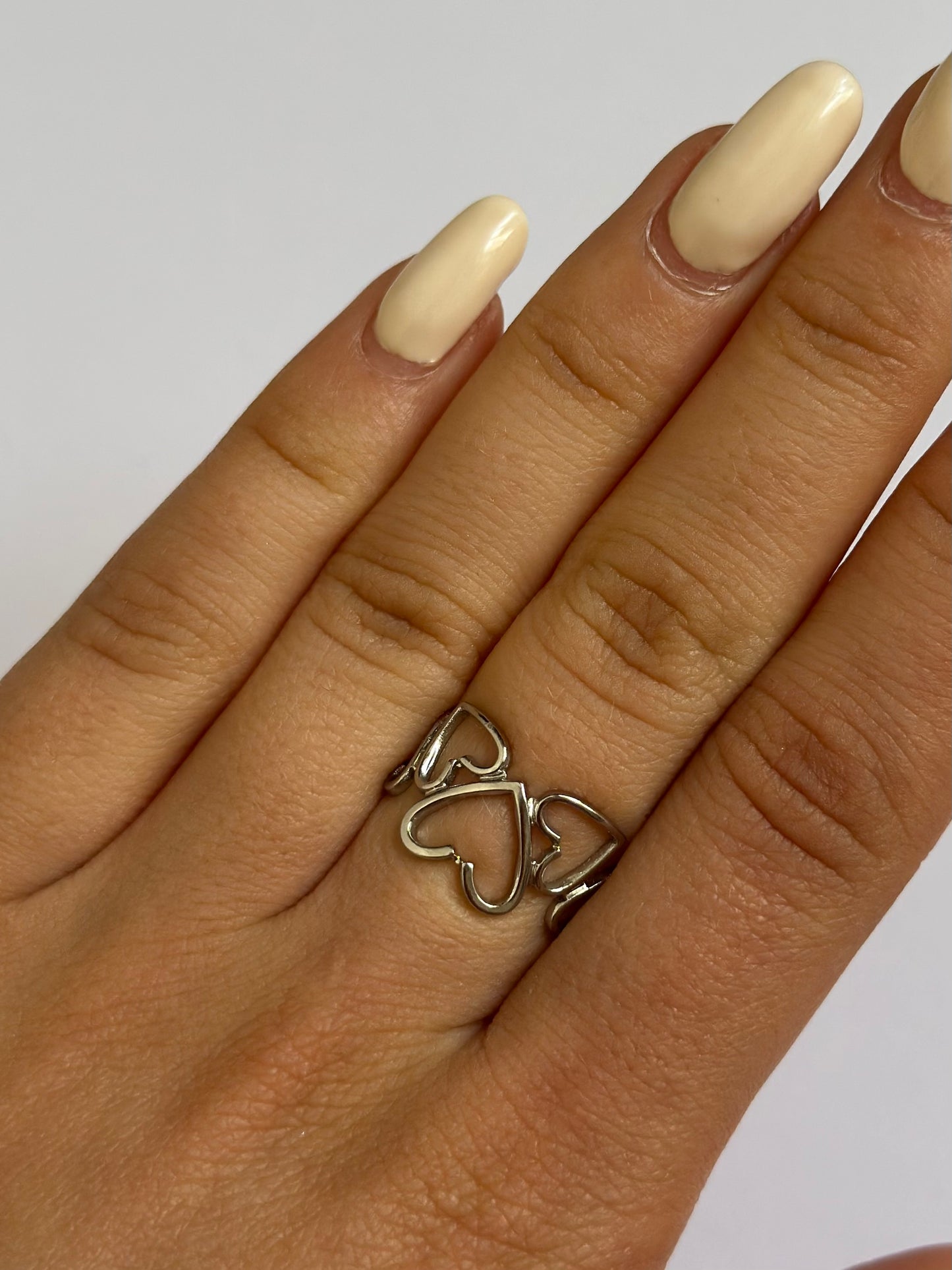 Anello heart style