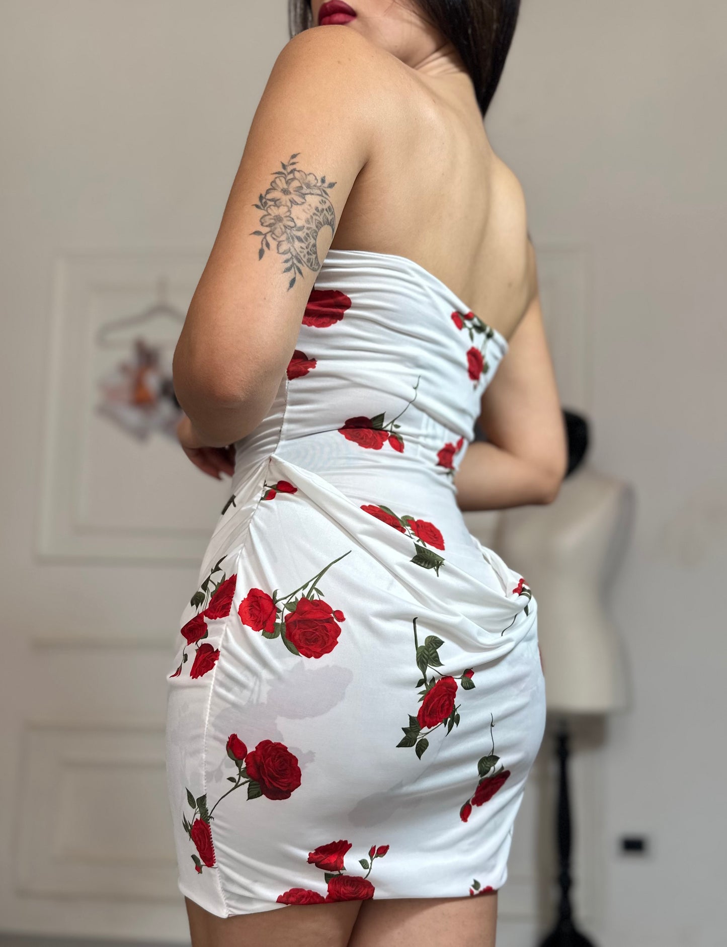 Minidress rose