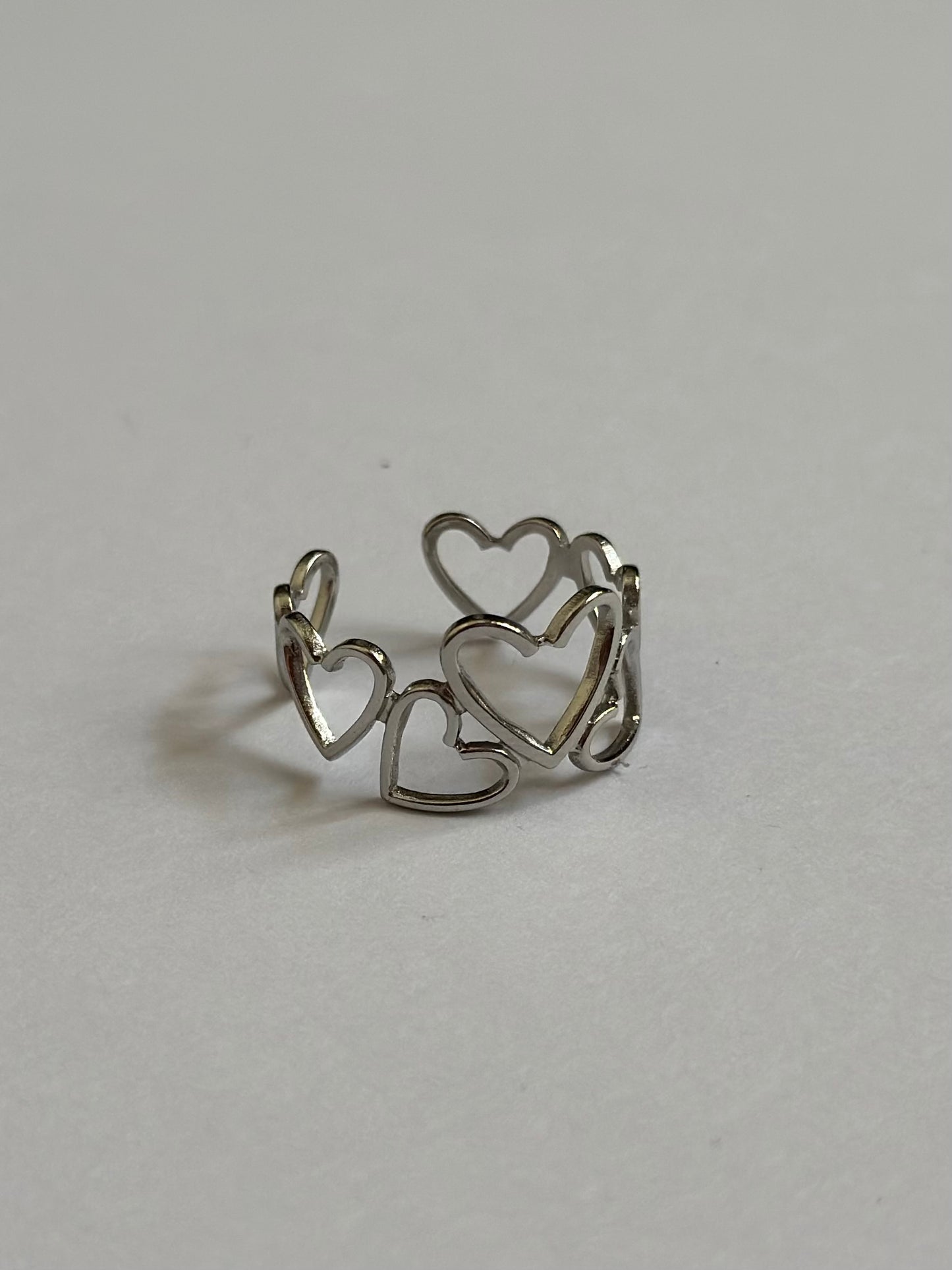 Anello heart style