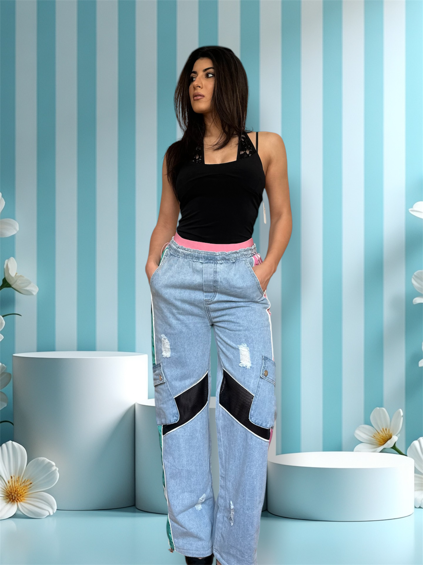 Jeans colourfull
