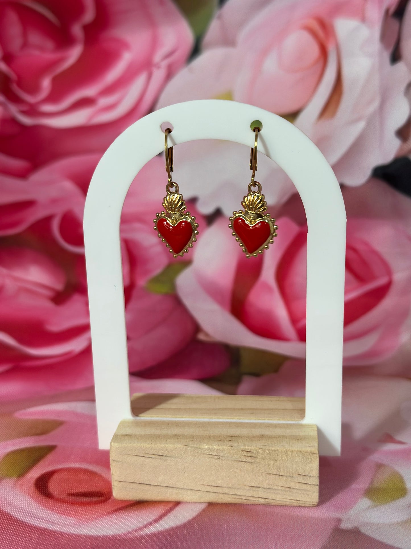 Orecchini sacro cuore