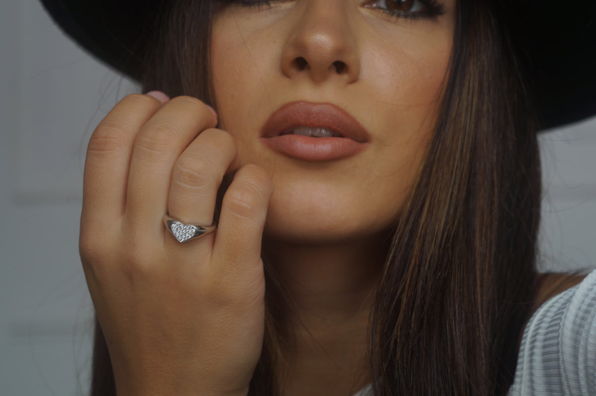 Anello heart simple