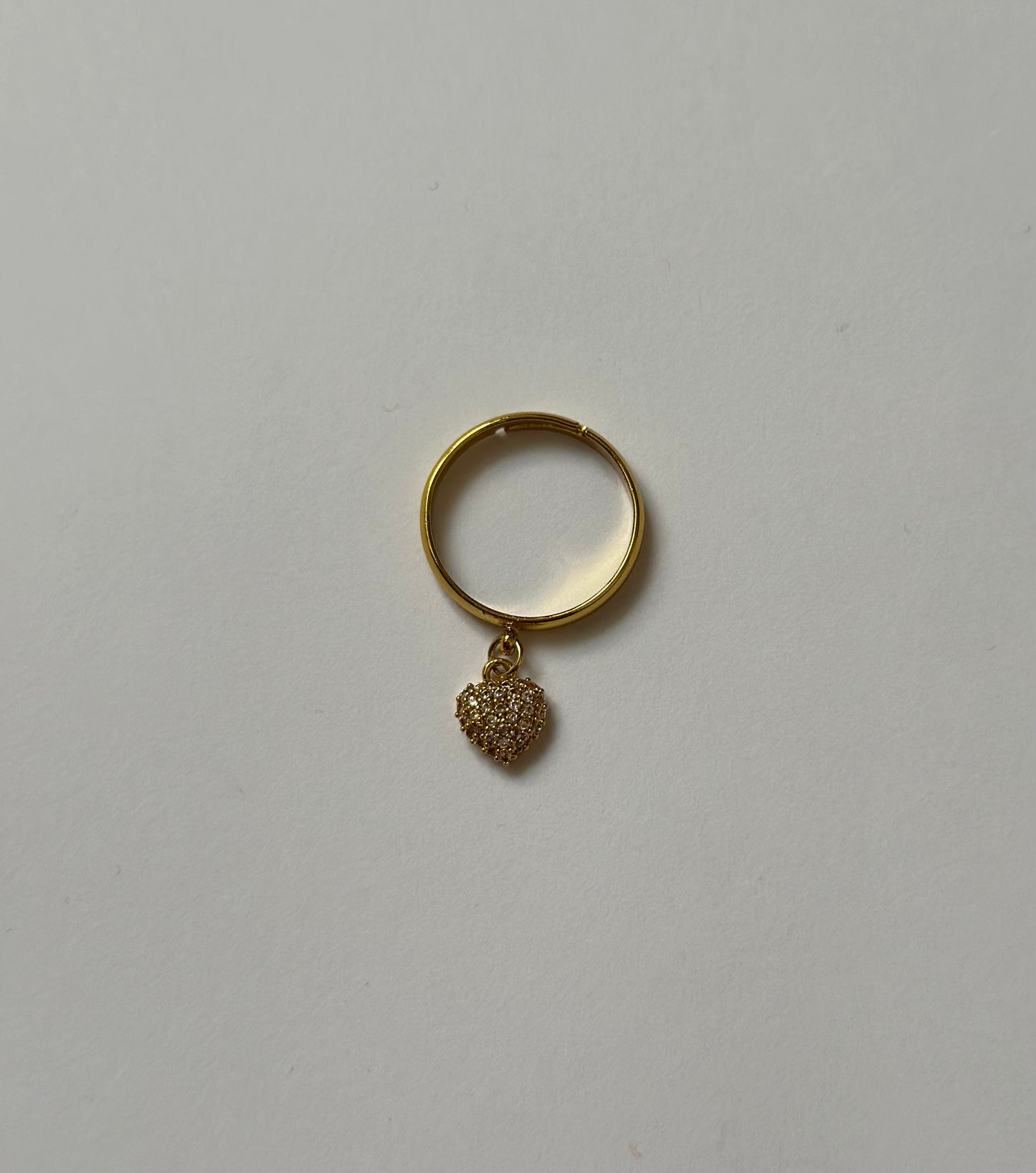 Anello heart charme