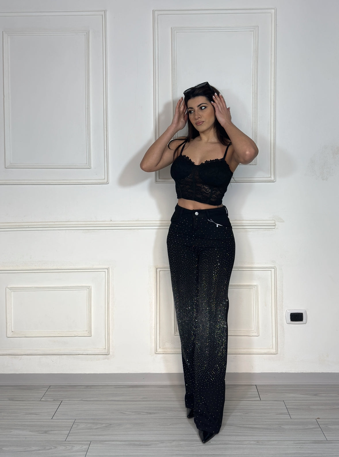 Corsetto in pizzo
