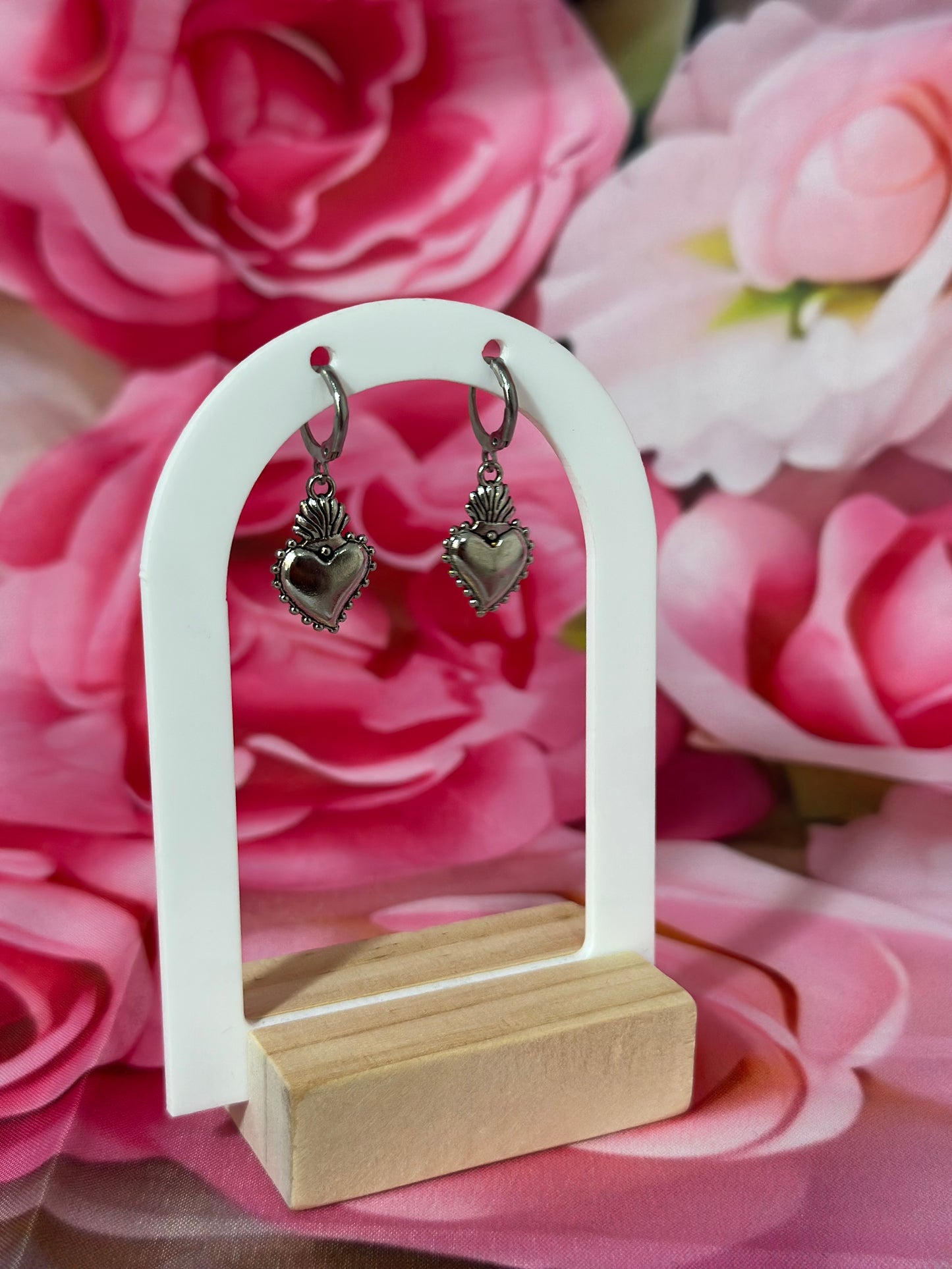 Orecchini sacro cuore