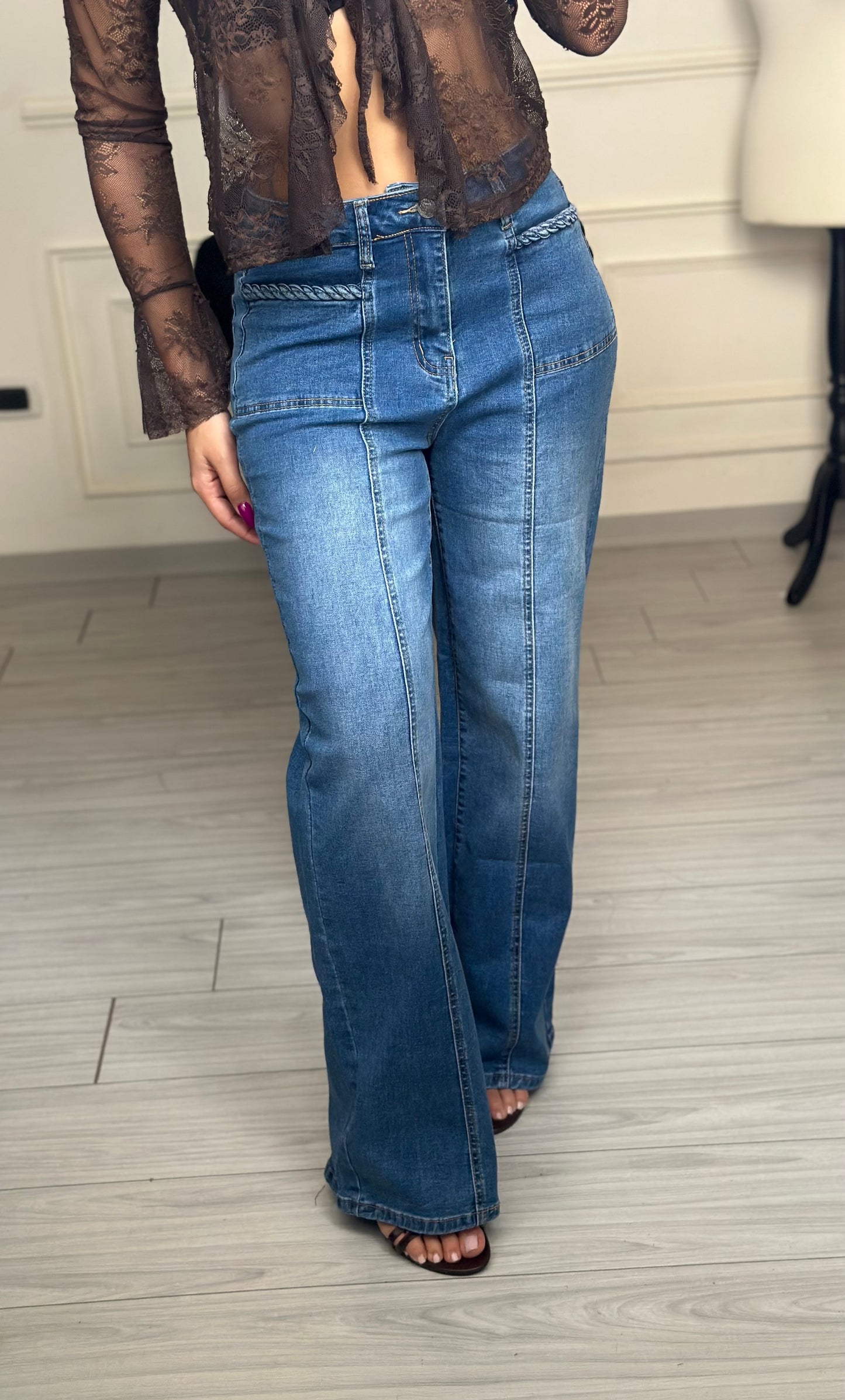 Jeans treccia