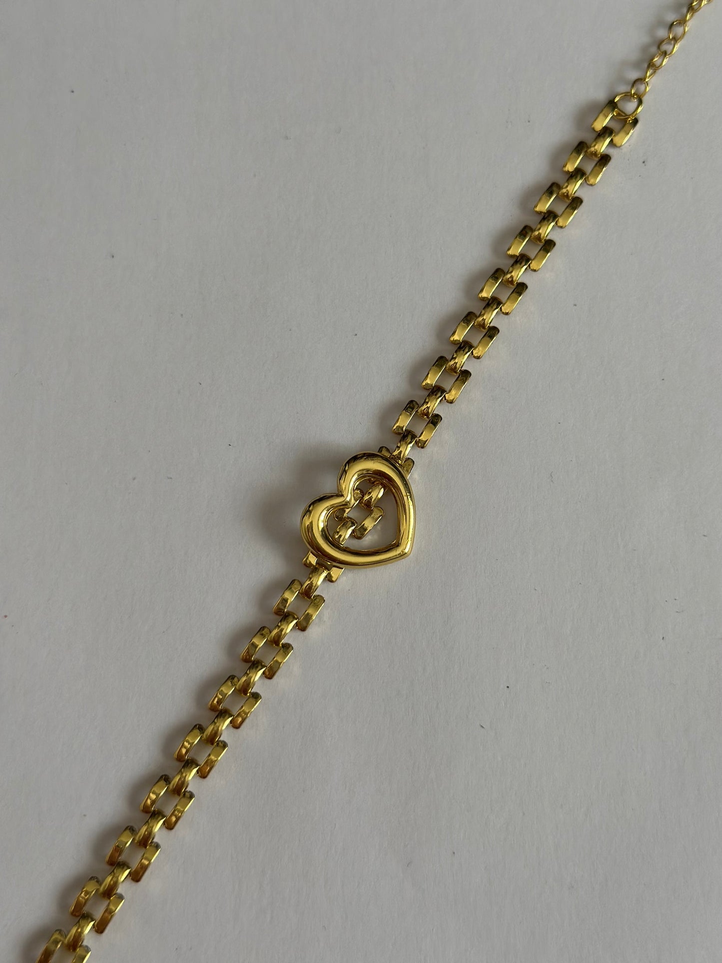 Bracciale catena cuore