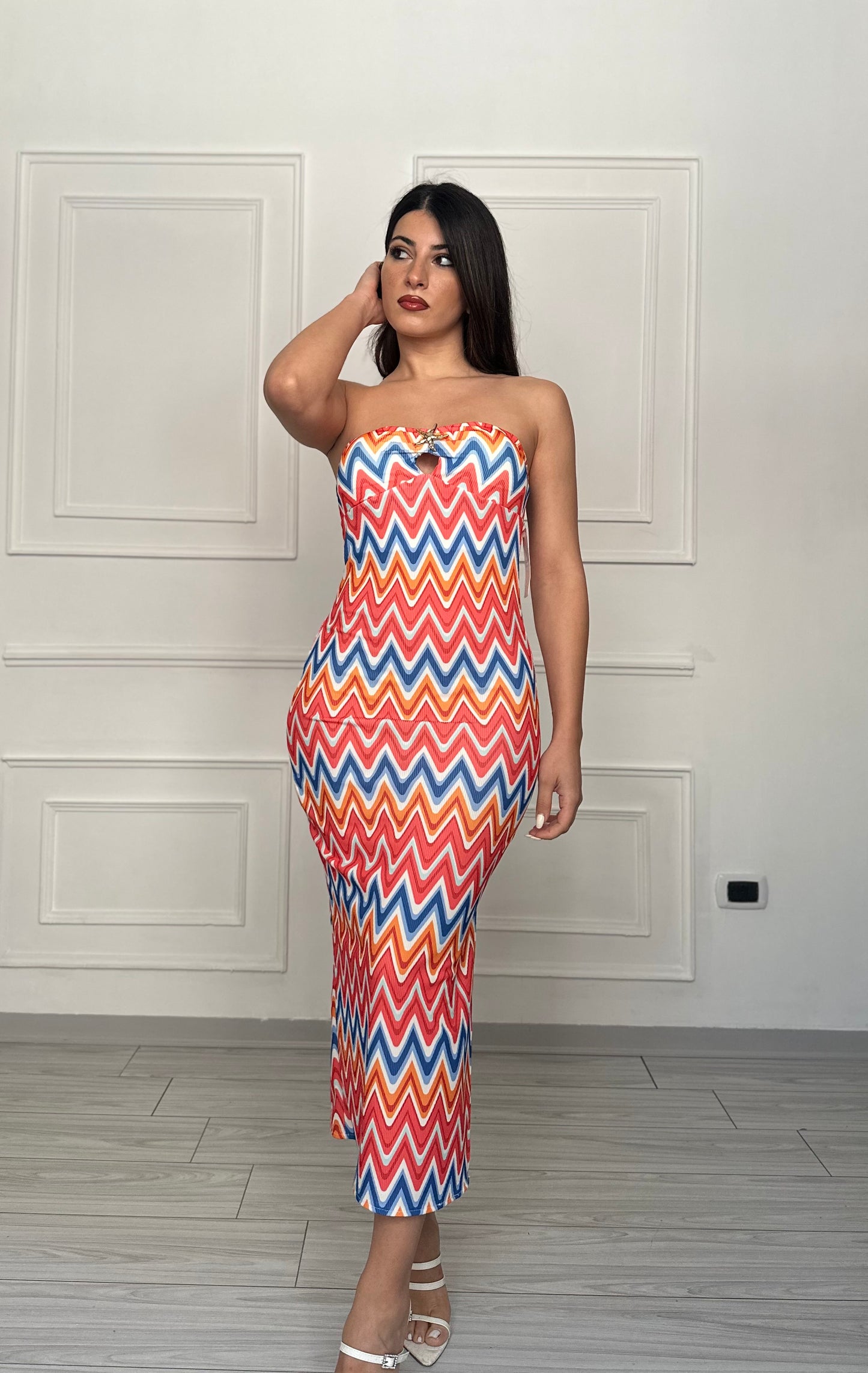 Dress fantasy orange