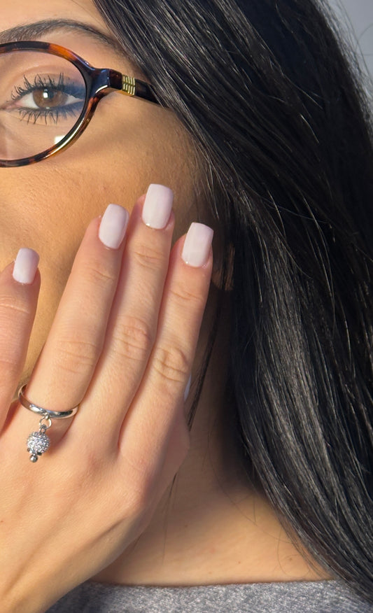 Anello campana strass