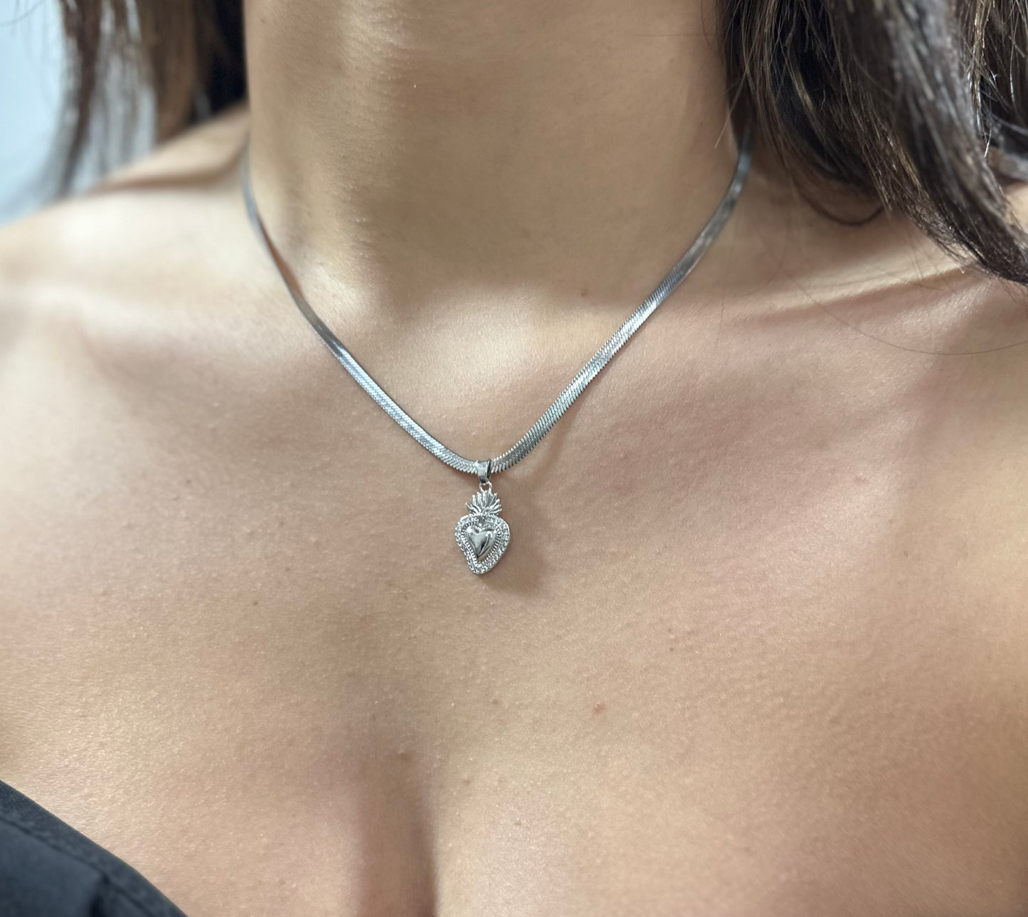 Collana sacro cuore