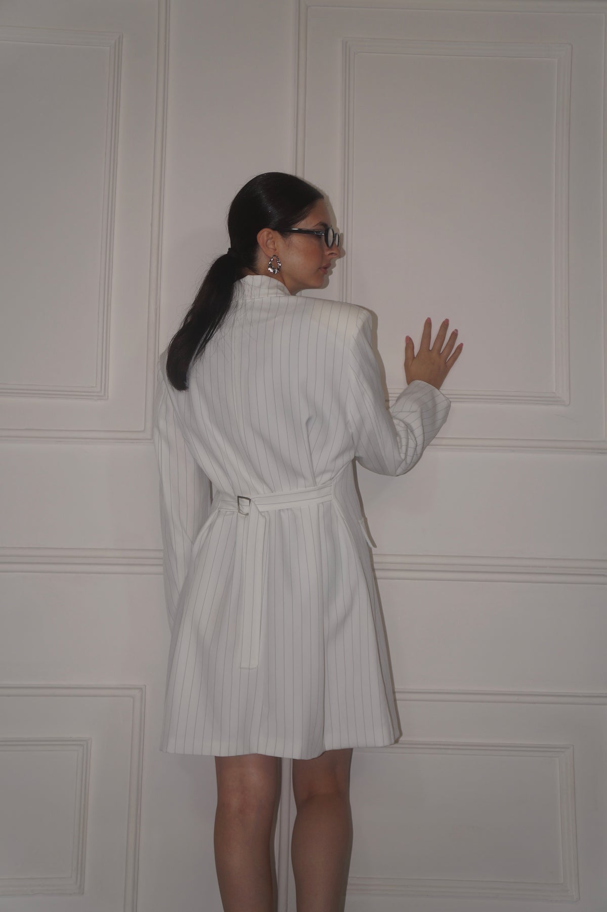 Abito/Blazer Gessato