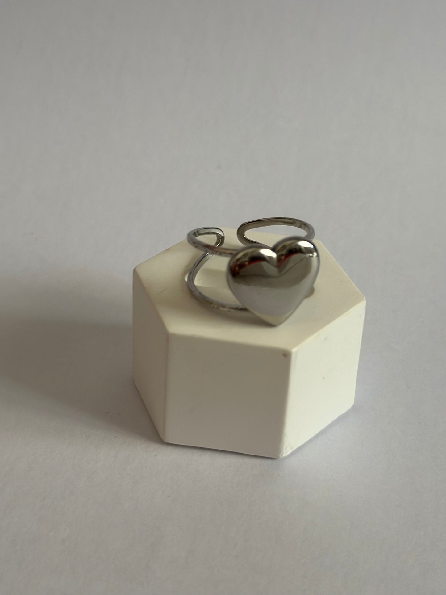 Anello heart big