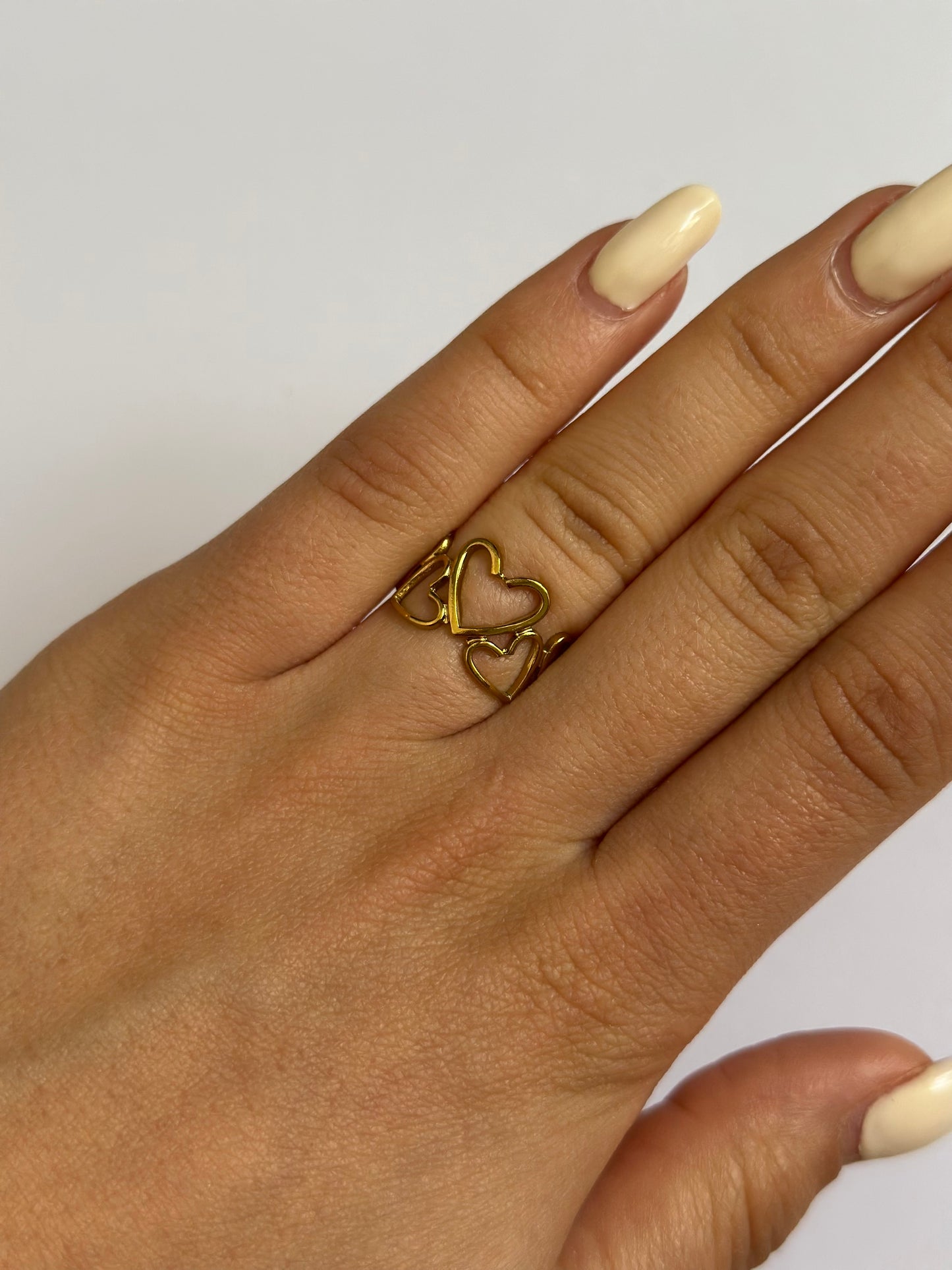 Anello heart style