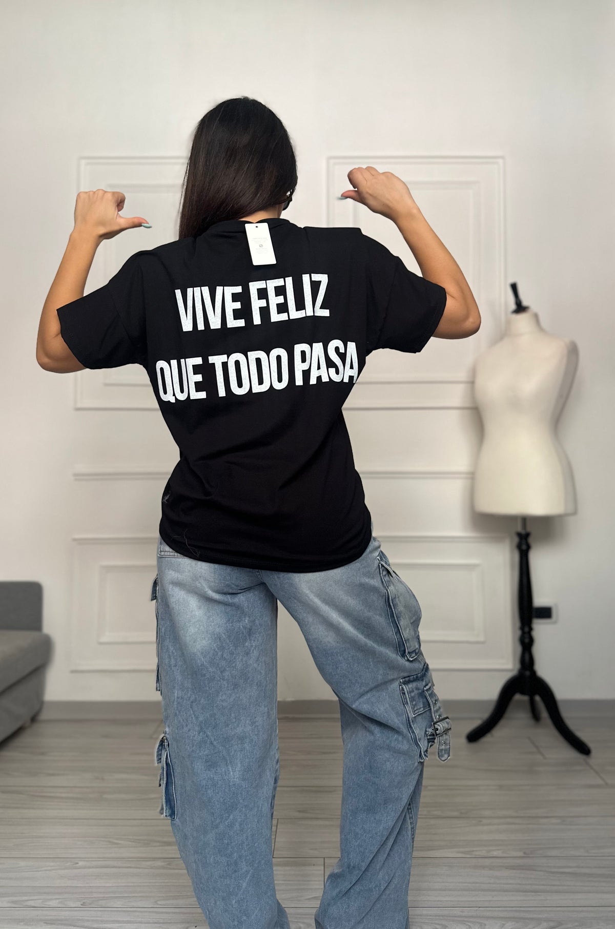 T-shirt vive feliz