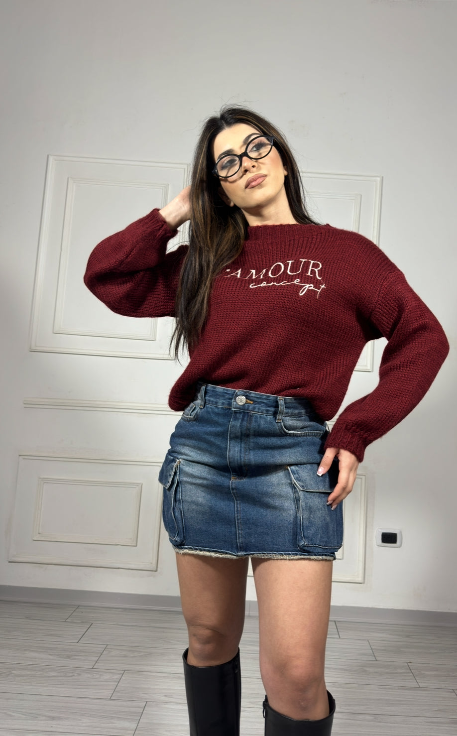 Maglione l’amour concept