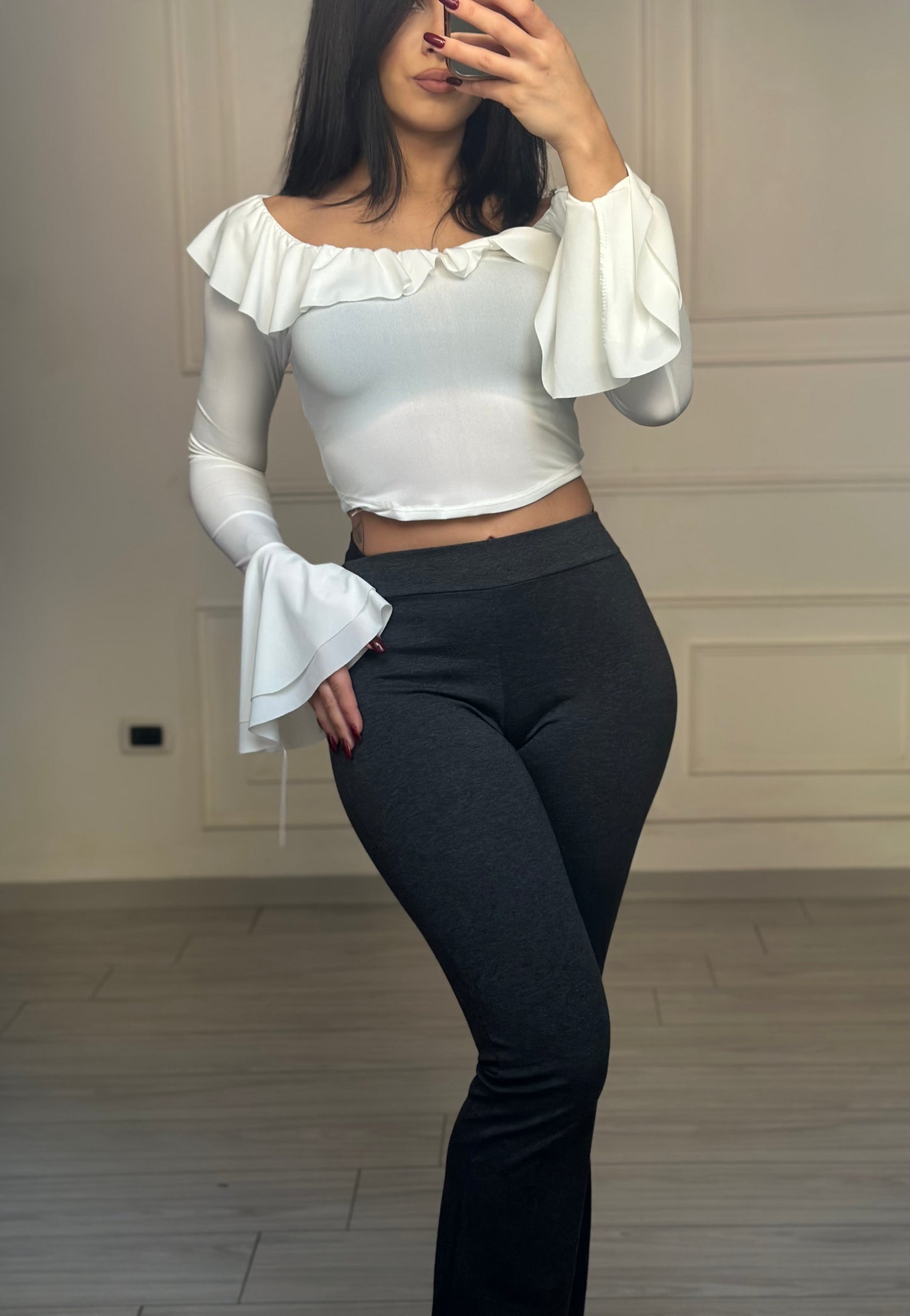 Pantalone leggins a zampa