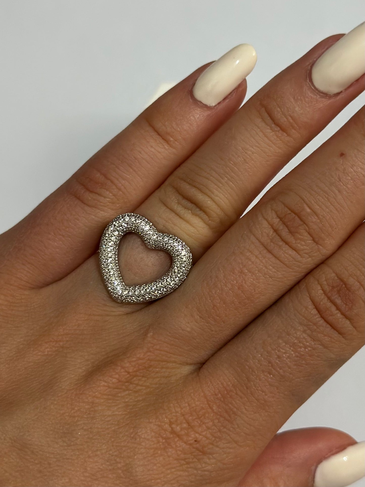 Anello heart big