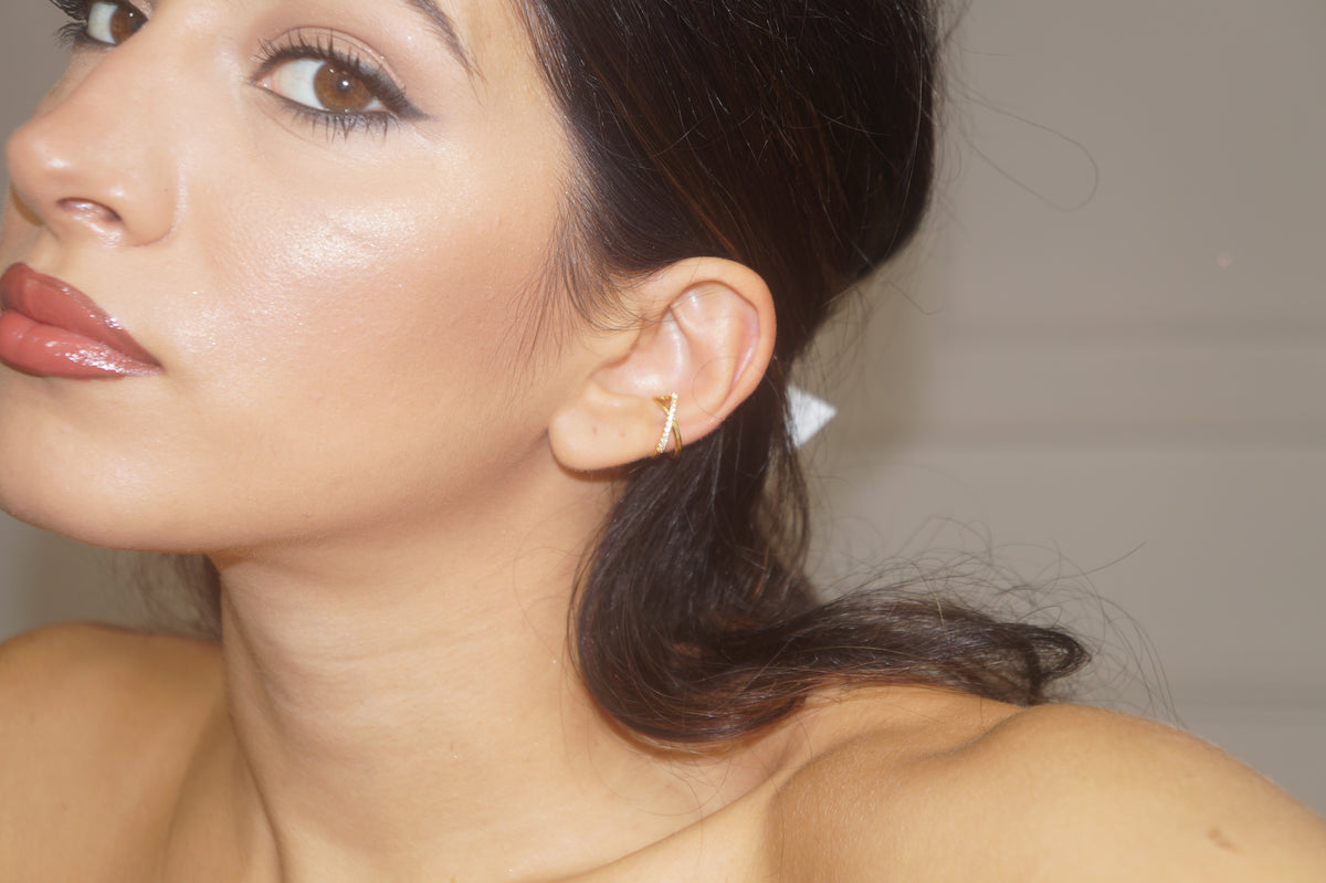 Ear cuff X